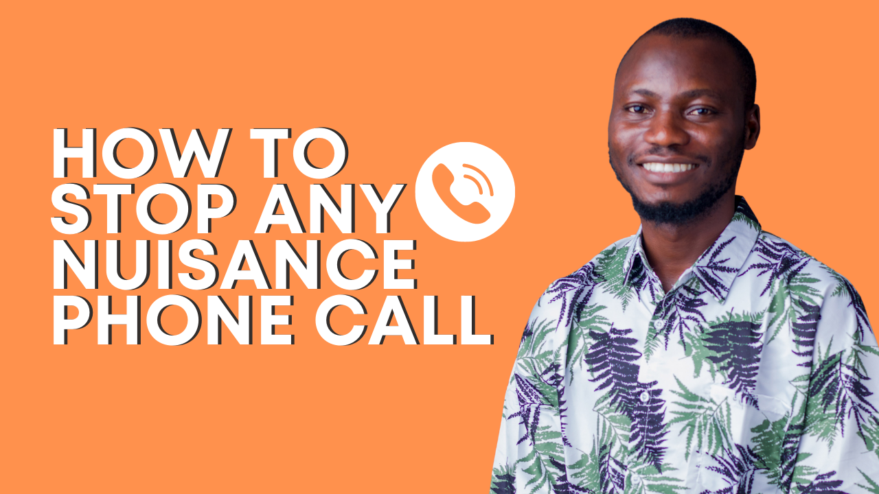 5 Ways to stop nuisance phone calls