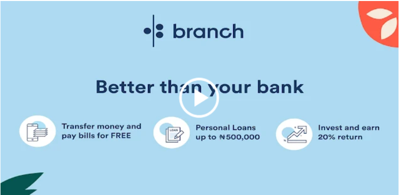 Branch instant loan app